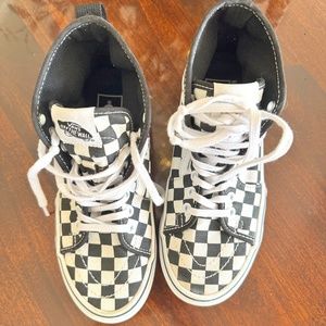 VANS CHECKERED HIGH TOPS